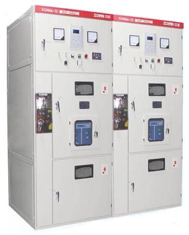 XGN66開(kāi)關(guān)柜本體及并柜結(jié)構(gòu)圖